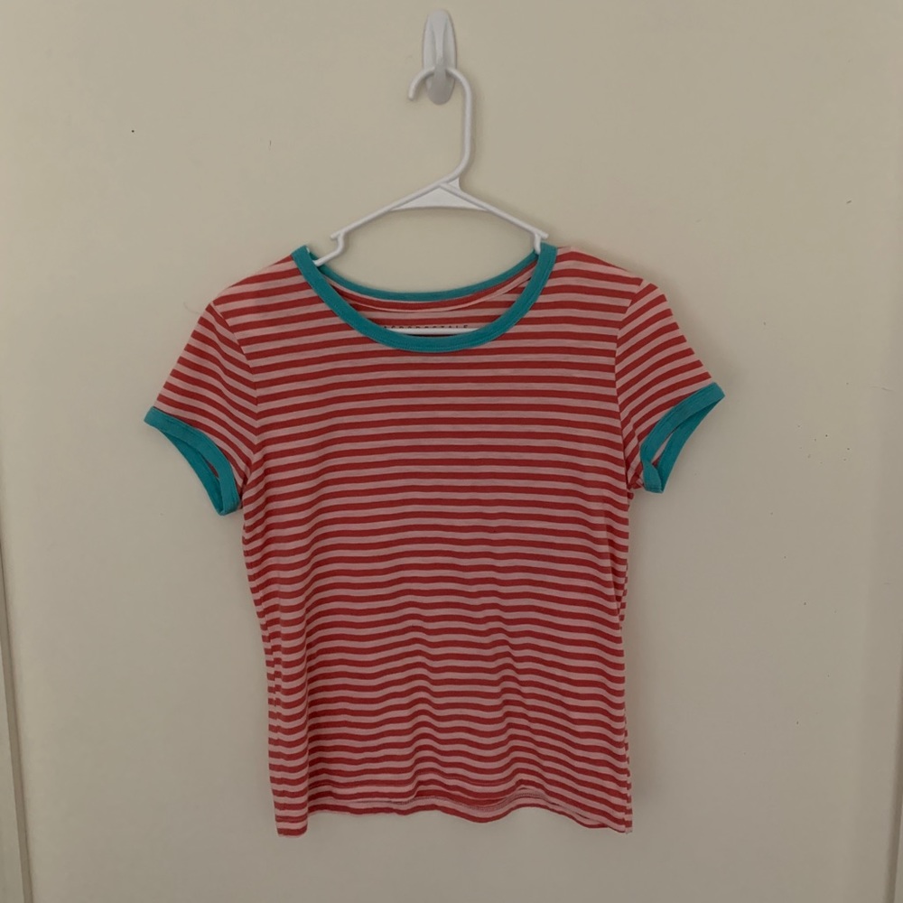 Red striped shirt